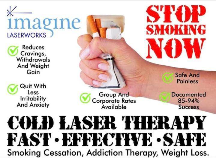 Collingwood Imagine Laserworks quit smoking Laser