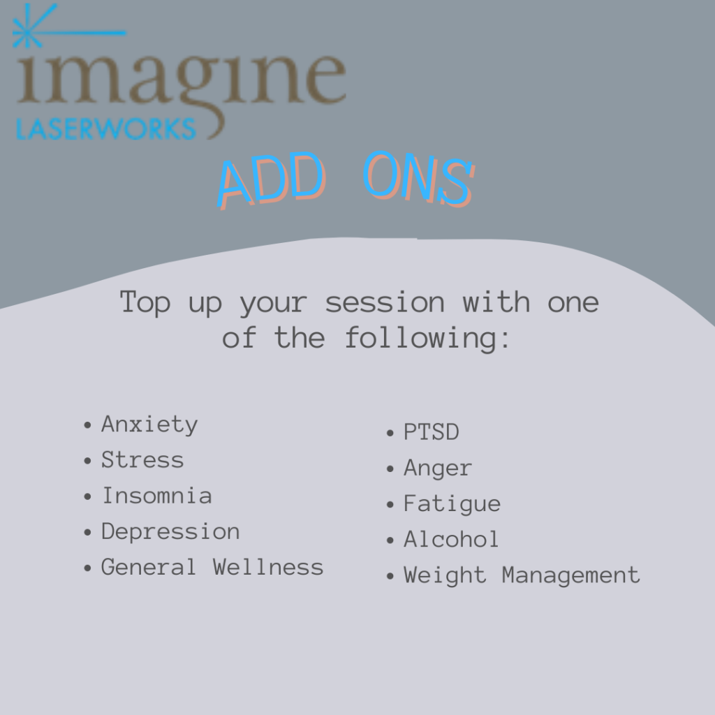 Additional Laser Therapy Services Anxiety Imagine Laserworks