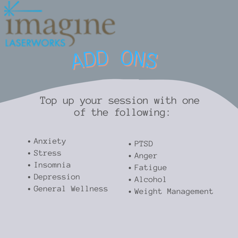 Additional Laser Therapy Services Anxiety Imagine Laserworks