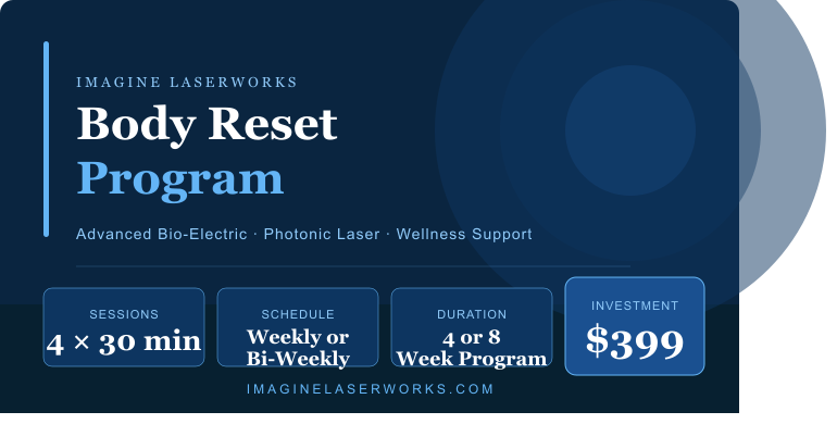 Natural weight loss program - Imagine Laserworks Body Reset Program 4 sessions $399