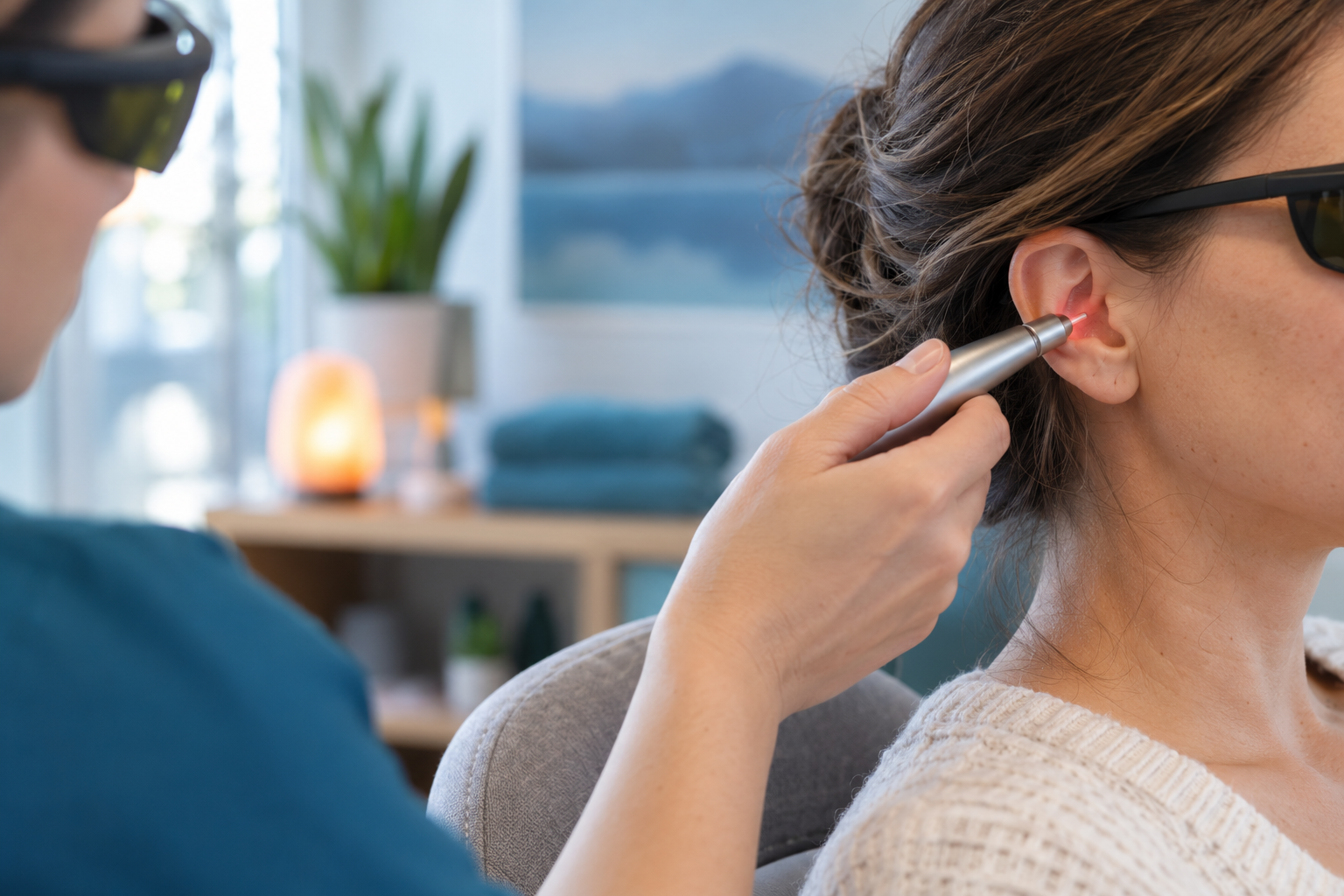 quit smoking in Nanaimo Non-invasive laser stimulation for wellness support